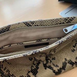 Snakeskin Clutch - Banana Republic